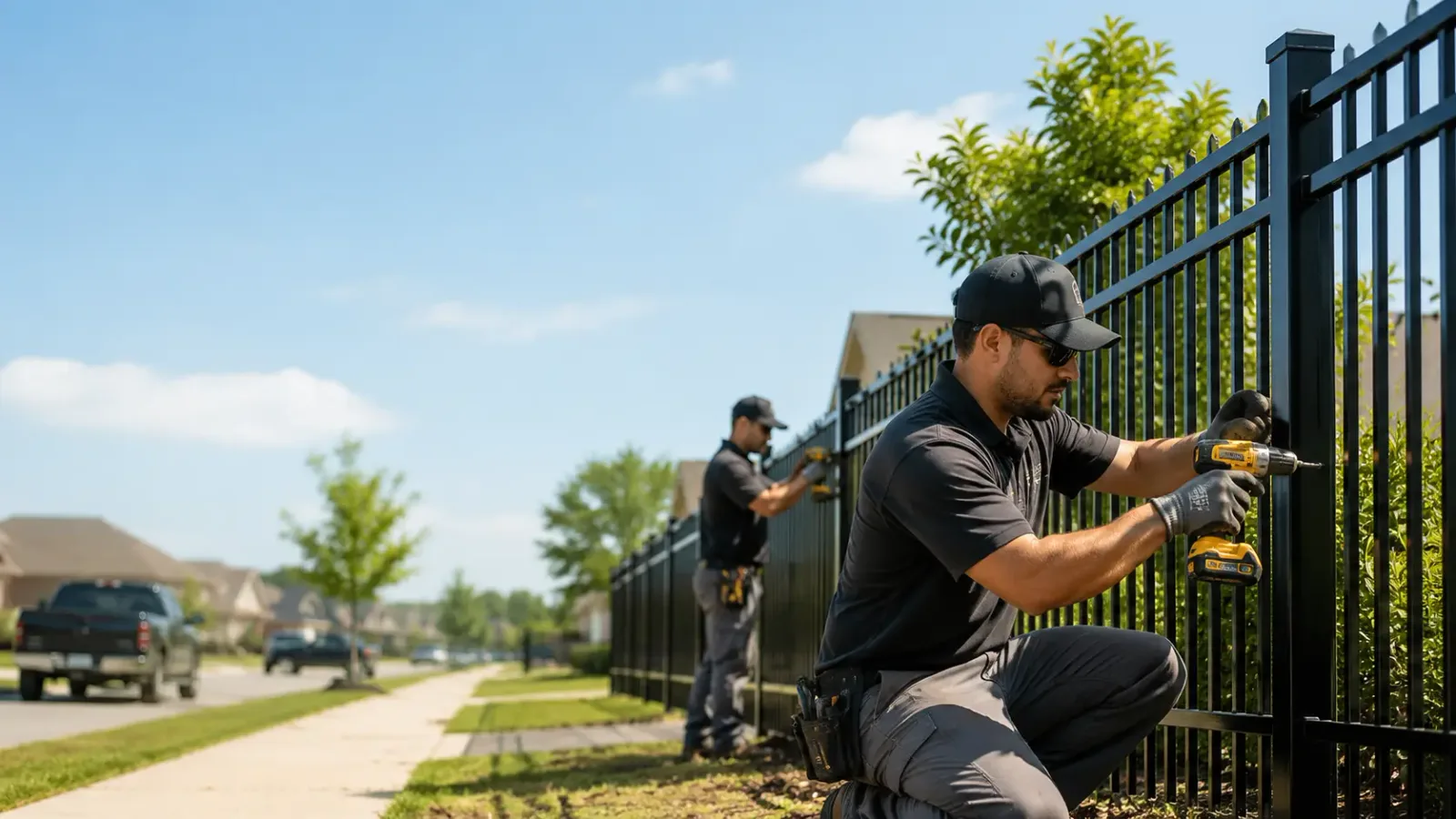 Metal Fence Installation in Winnebago, NE